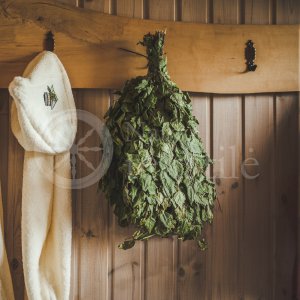 Sauna birch-rod